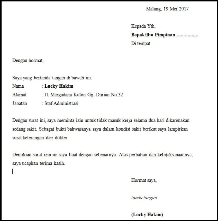 Contoh Surat Pernyataan Permohonan Maaf Mahasiswa