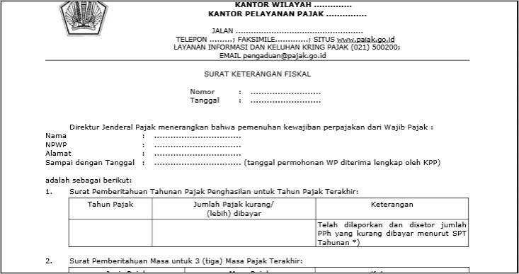 Contoh Surat Pernyataan Ppn Tidak Dibyr