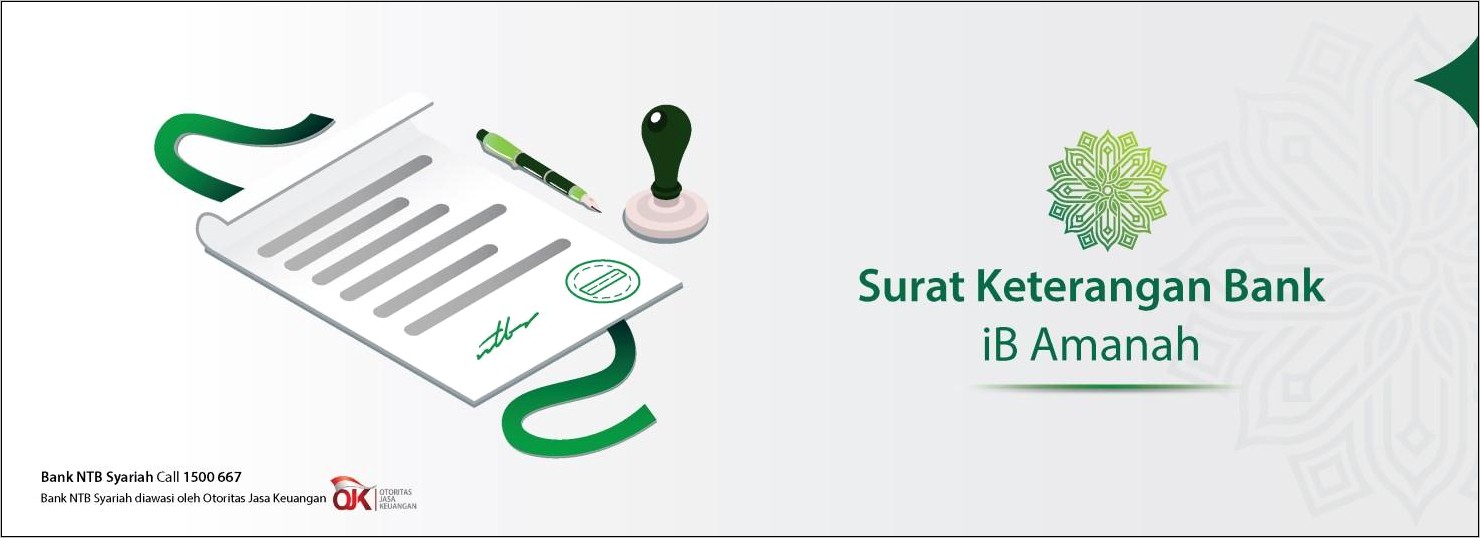 Contoh Surat Pernyataan Rekening Aktif Doc