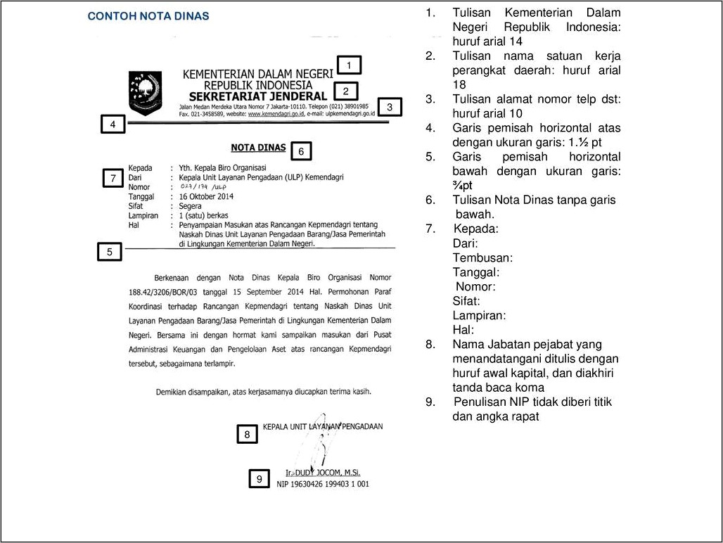 Contoh Surat Pernyataan Sesuai Tata Naskah Dinas