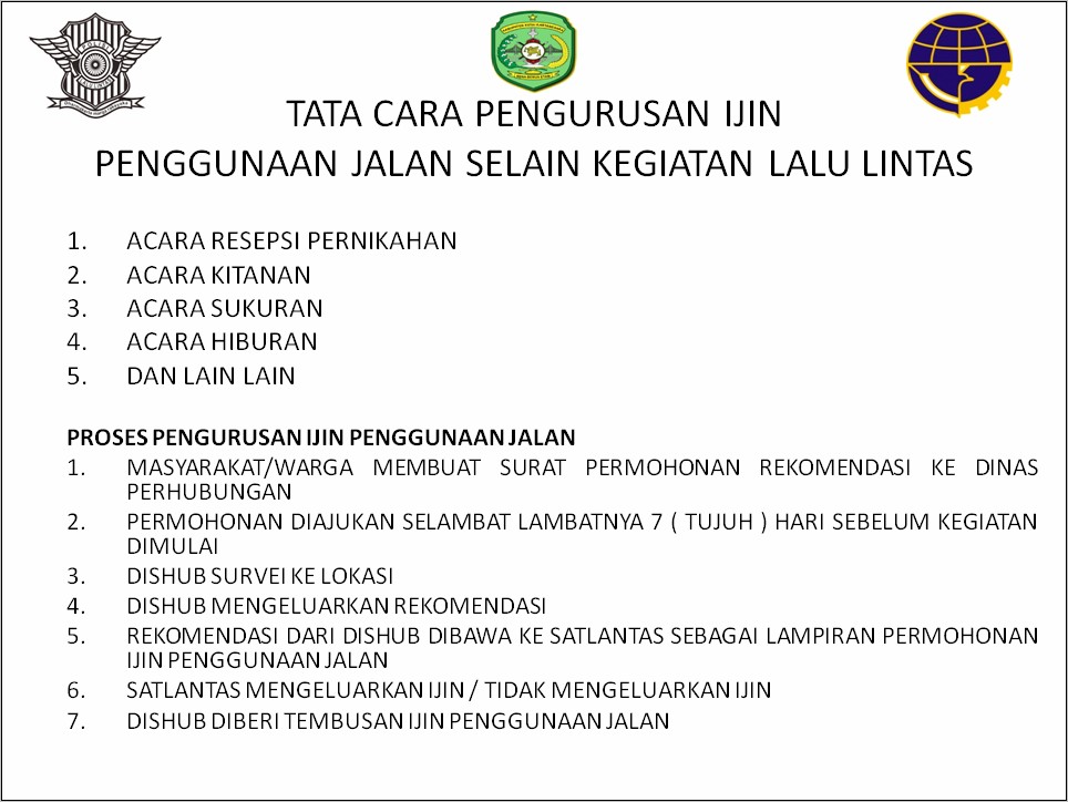 Contoh Surat Pernyataan Tentang Jalan Umum