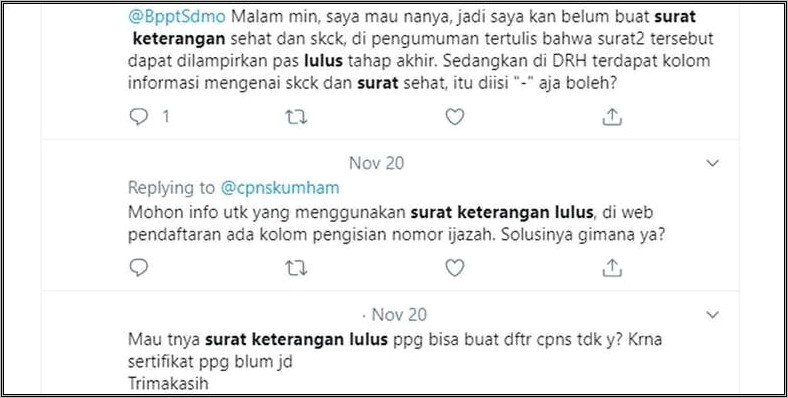 Contoh Surat Pernyataan Tidak Mengikuti Wisuda