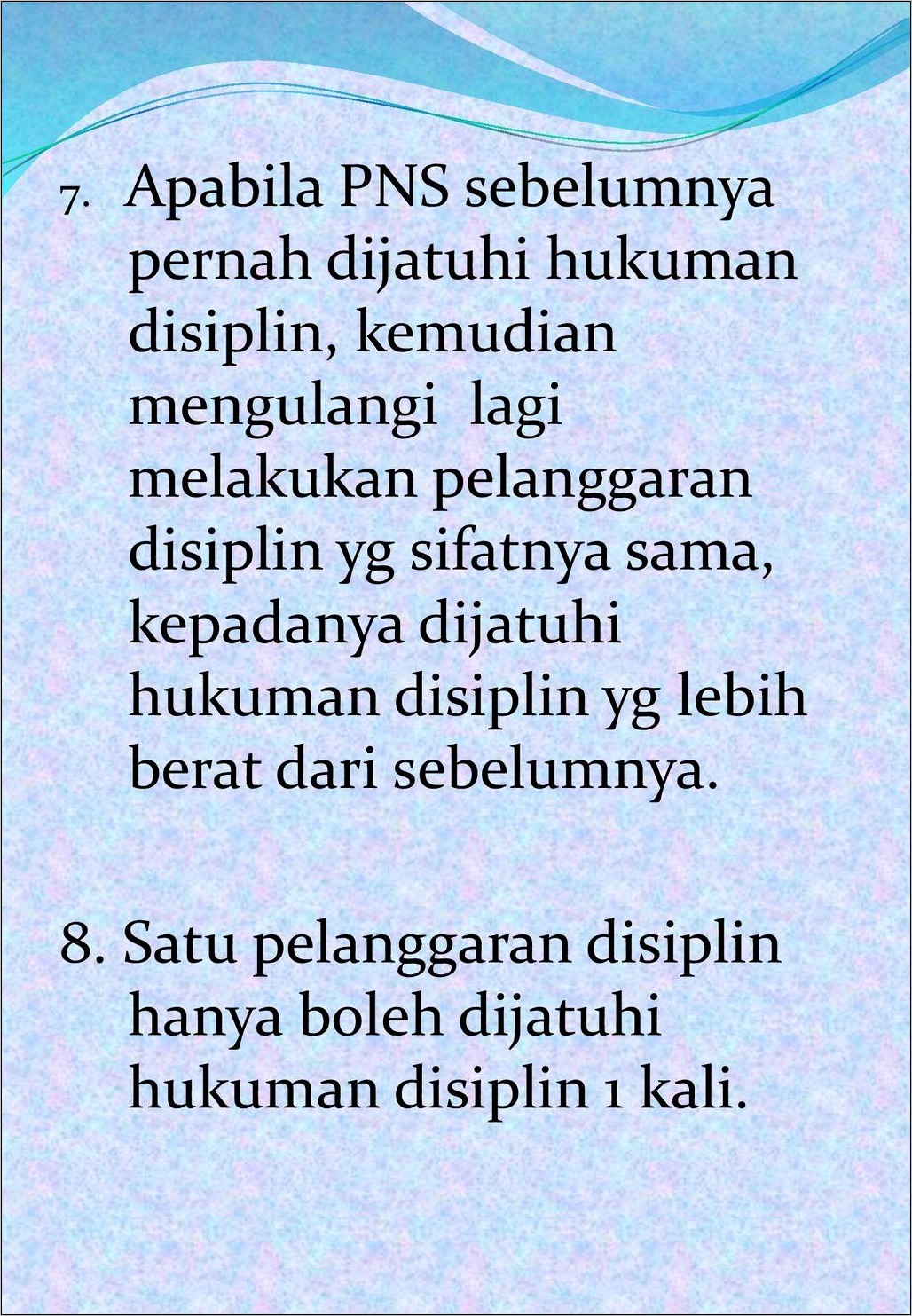 Contoh Surat Pernyataan Tidak Pernah Dihukum Disiplin Pns