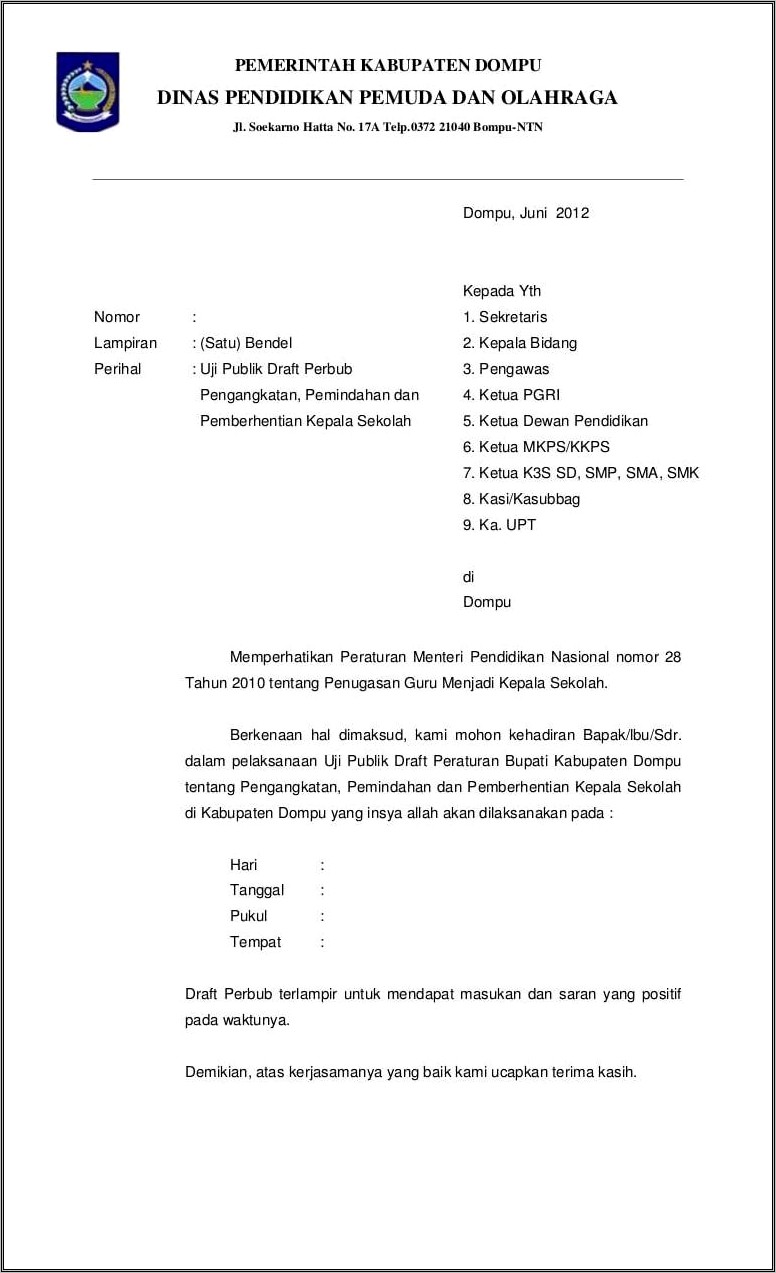 Contoh Surat Pernyataan Tidak Pernah Pukul Oleh Guru