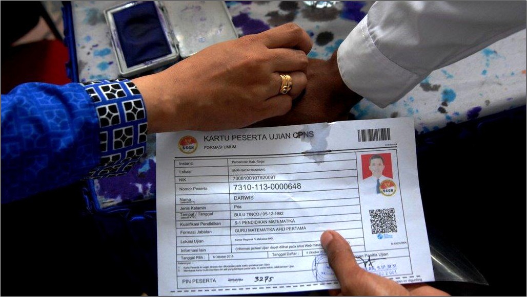 Contoh Surat Pernyataan Untuk Cpns 2019