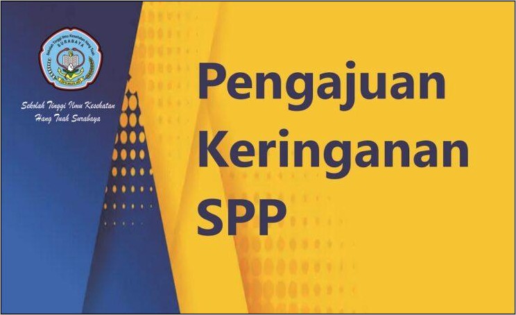 Contoh Surat Pernyataan Untuk Ke Yayasan Gambar Membayar Spp