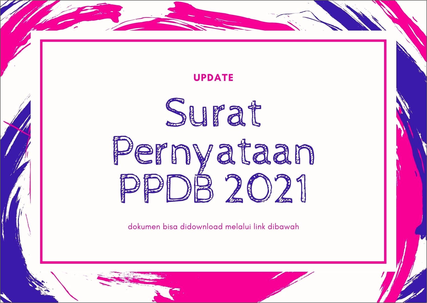 Contoh Surat Pernyataan Validasi Dokumen