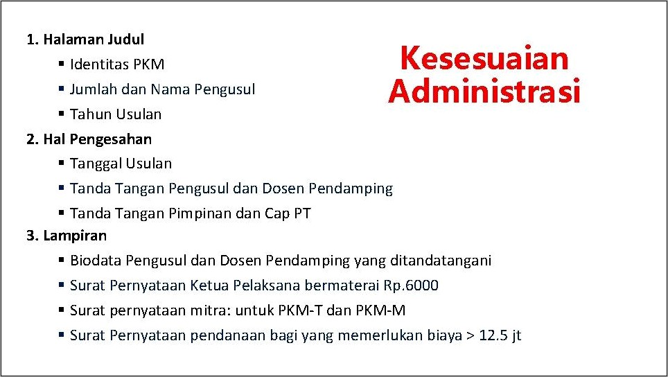 Contoh Surat Persetujuan Atau Pernyataan Mitra Untuk Pkmk