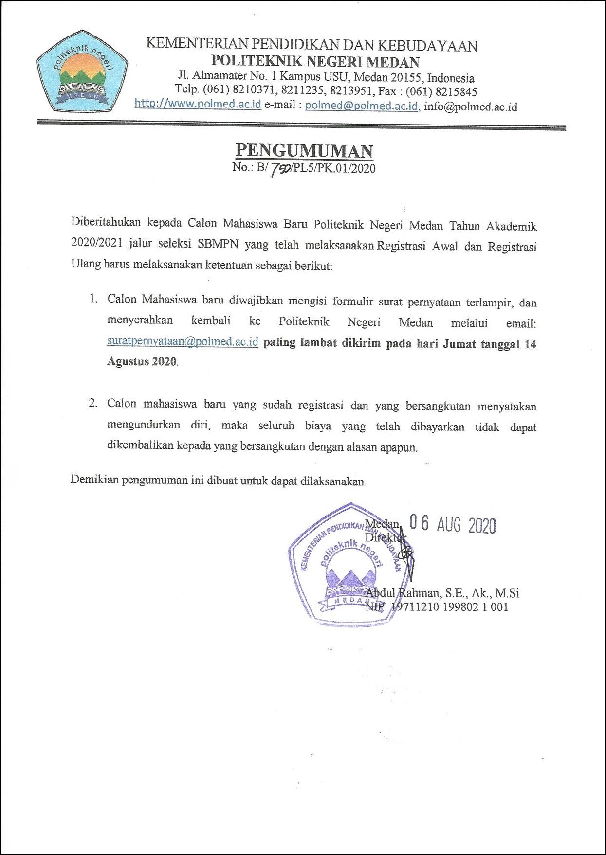 Contoh Surat Resmi Permohonan Penulisan Sambutan Untuk Buku