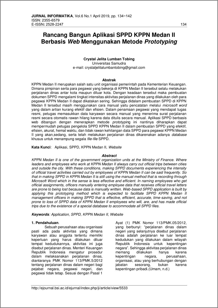Contoh Surat Sppd Perusahaan Pdf