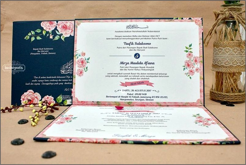 Contoh Surat Undangan Muda Mudi