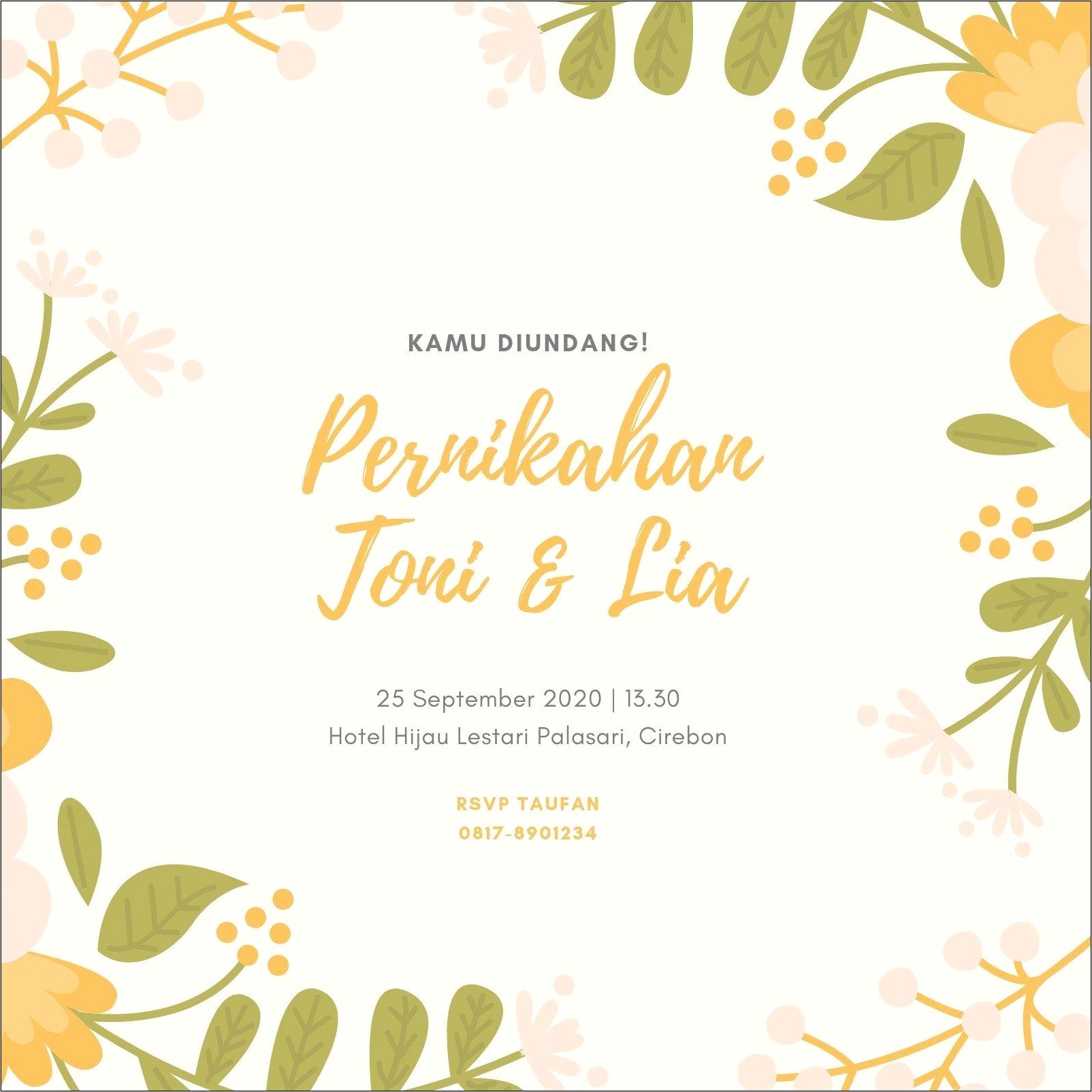 Contoh Surat Undangan Pembetaan