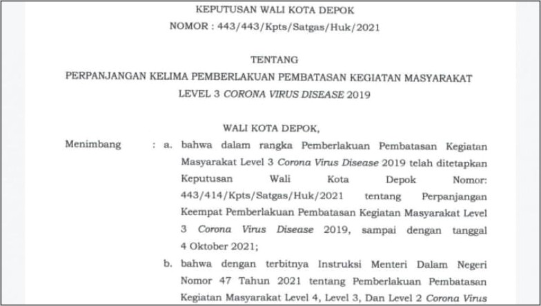 Contoh Surat Undangan Rapat Kemenpar