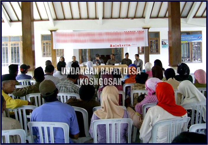 Contoh Surat Undangan Rapat Kepala Dusun