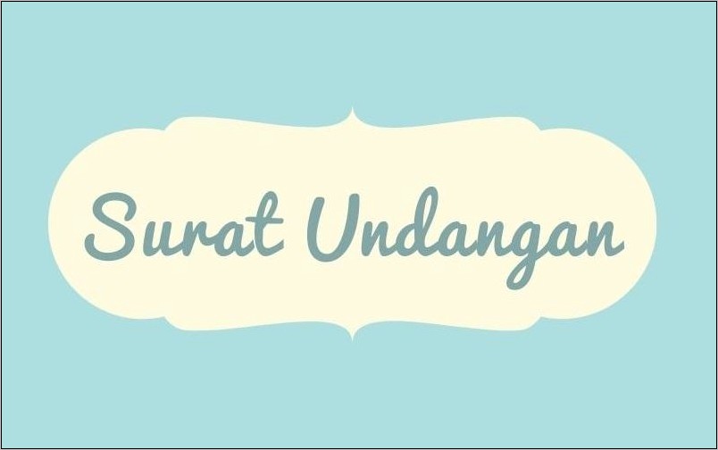 Contoh Surat Undangan Rapat Lewat Wa