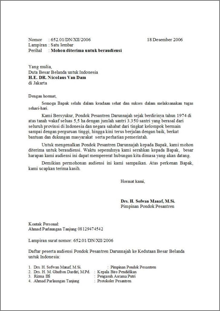 Contoh Surat Undangan Rapat Menggunakan Bahasa Bali