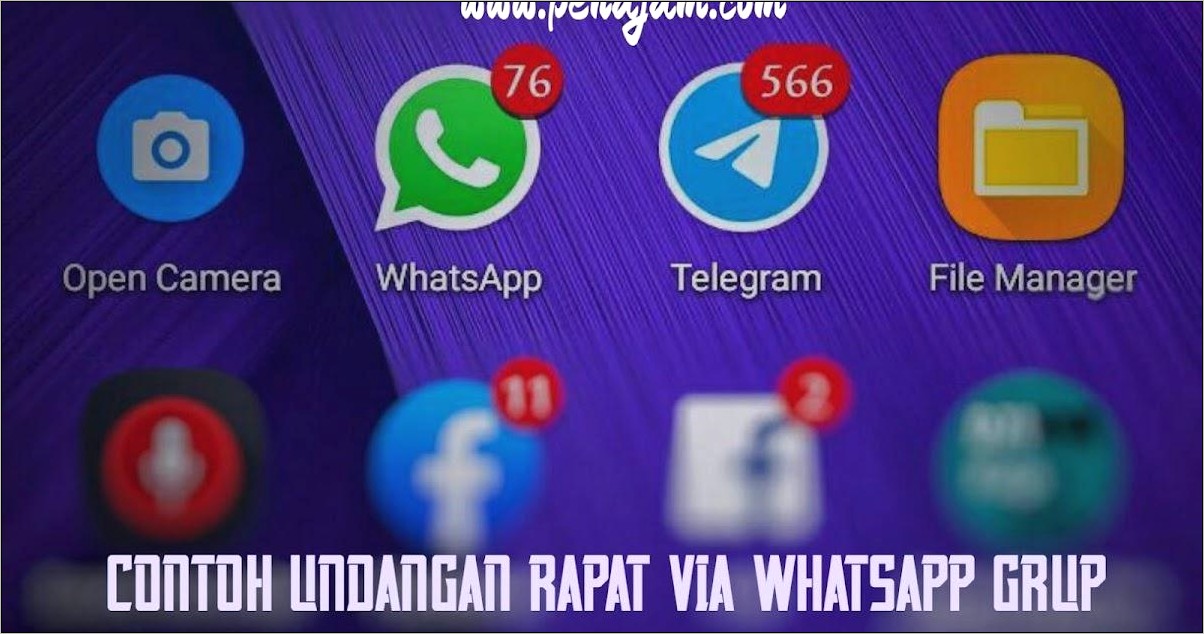 Contoh Surat Undangan Rapat Pembentukan Panitia Natal