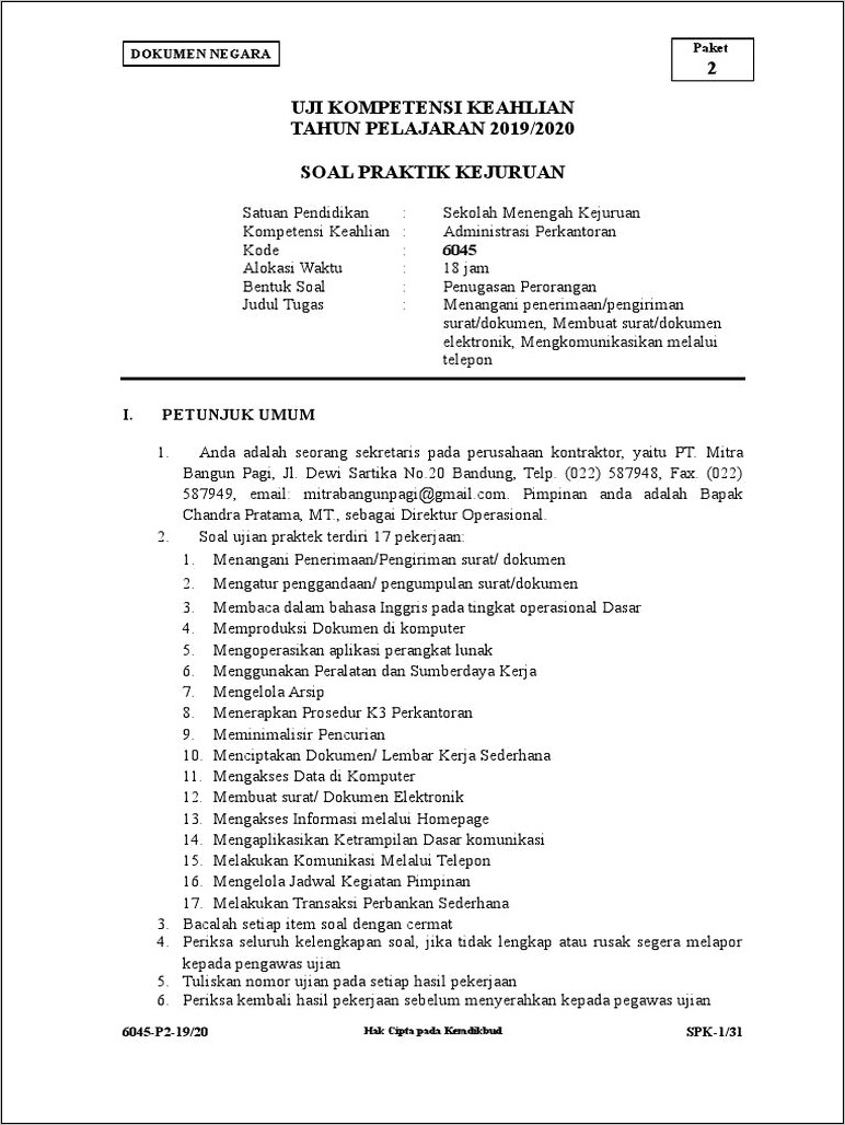 Contoh Surat Undangan Umum Diterima Semua Agama