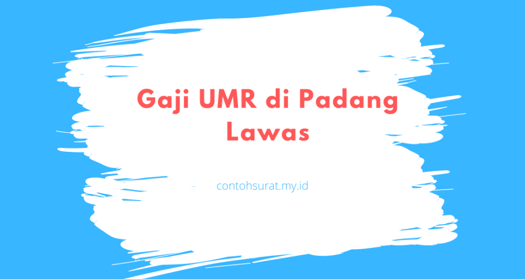 Gaji UMR di Padang Lawas