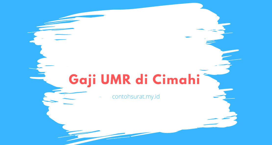 Gaji UMR di Cimahi