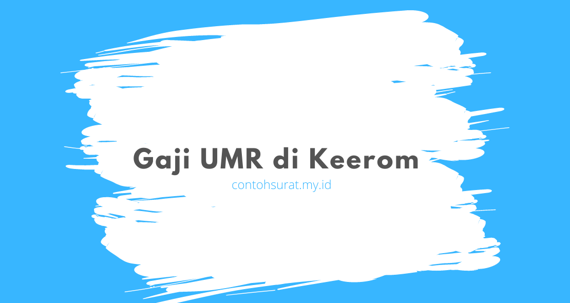 Gaji UMR di Keerom