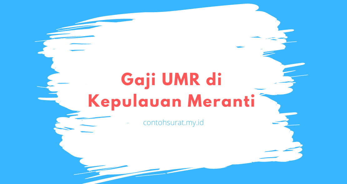 Gaji UMR di Kepulauan Meranti