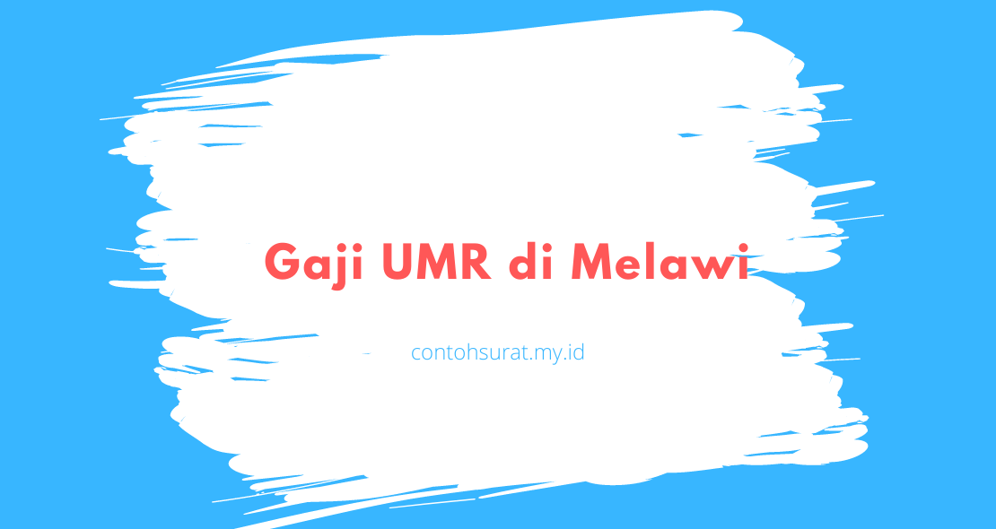 Gaji UMR di Melawi