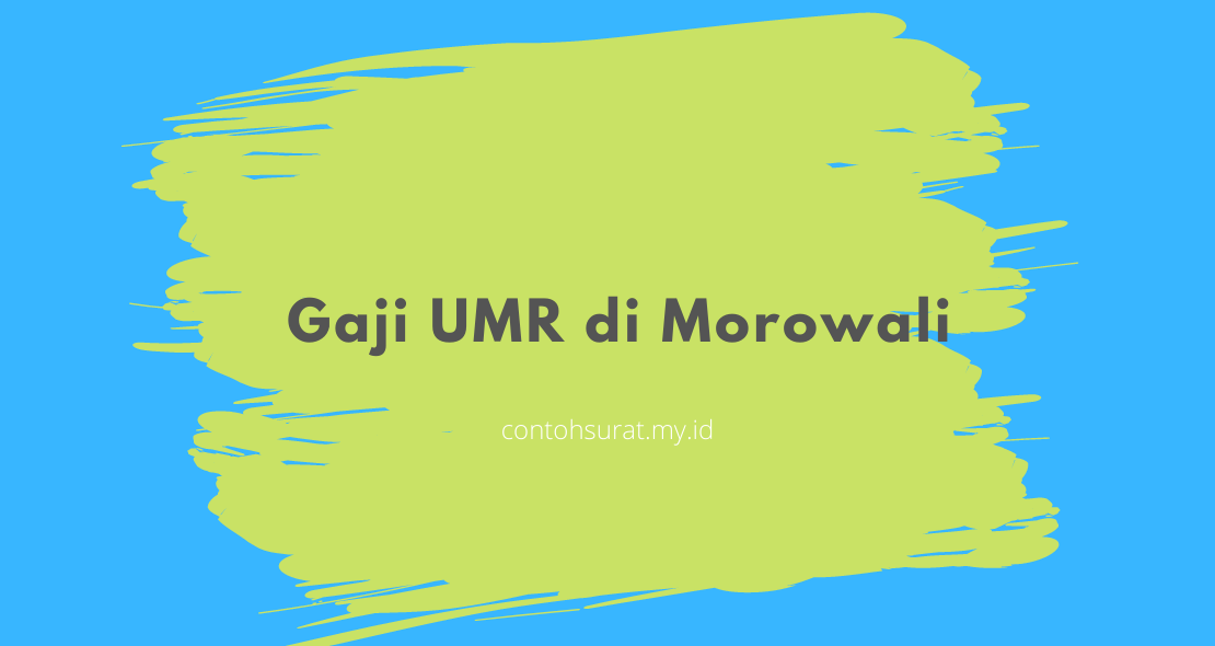 Gaji UMR di Morowali