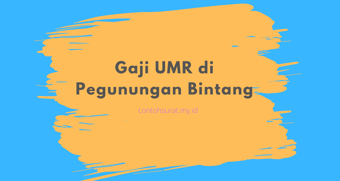 Gaji UMR di Pegunungan Bintang