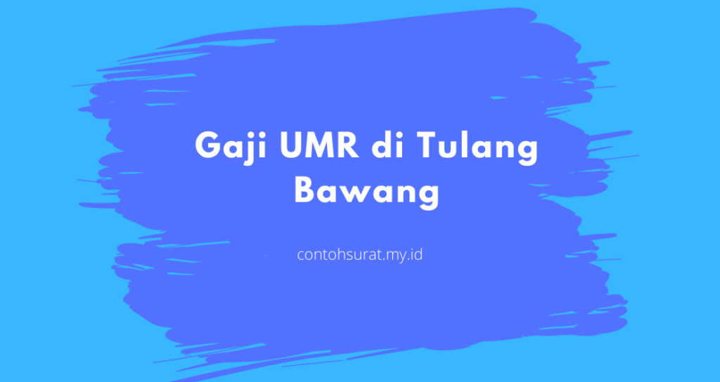 Gaji umr tulang bawang