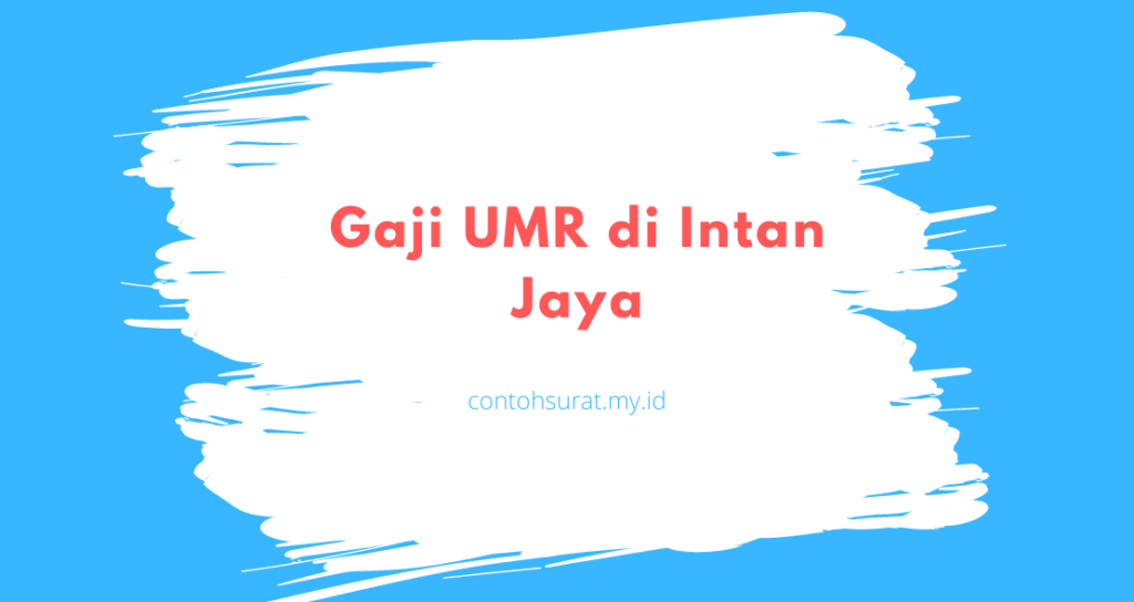 Gaji UMR di Intan Jaya